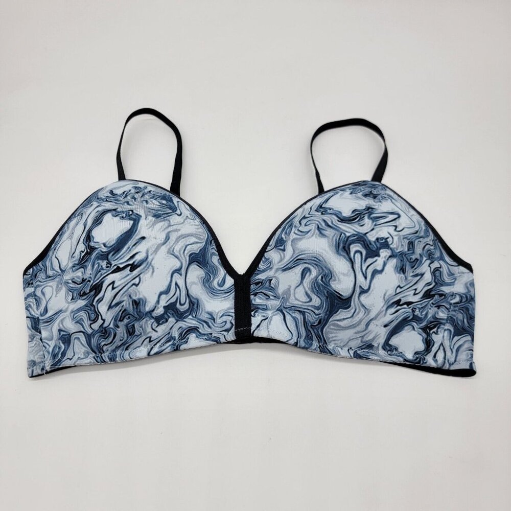 SPYDER Bra Lightly Padded Comfort Swirl Pattern Women's Sports Active Bra 38C
